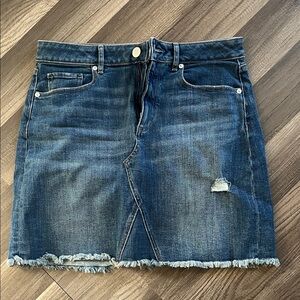 Loft Denim Blue Skirt